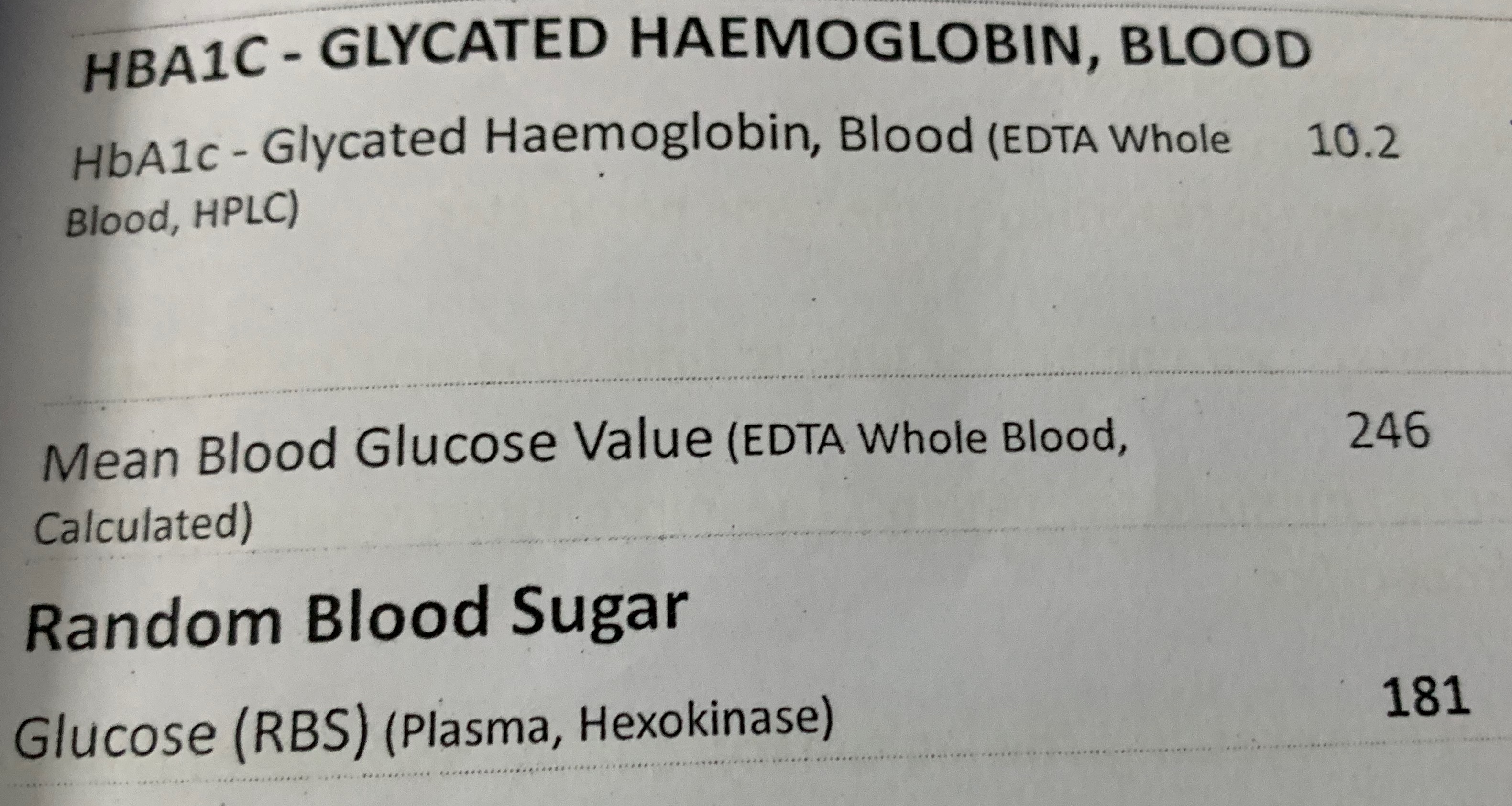 HbA1c Shocker